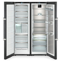 Liebherr XRFbs 5295 Peak BioFresh Side‑by‑Side Fridge‑Freezer | 663 L (BlackSteel)