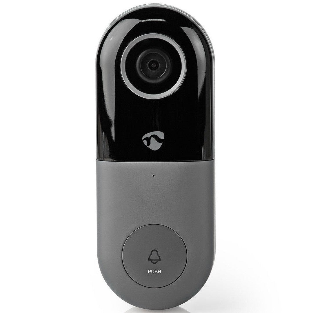 Nedis Wi-Fi Smart Video Doorbell | App Control | microSD Slot | HD 720p Nedis Doorbell Euronics Ireland