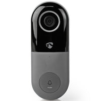 Nedis Wi-Fi Smart Video Doorbell | App Control | microSD Slot | HD 720p Nedis Doorbell Euronics Ireland