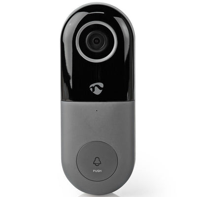 Nedis Wi-Fi Smart Video Doorbell | App Control | microSD Slot | HD 720p Nedis Doorbell Euronics Ireland