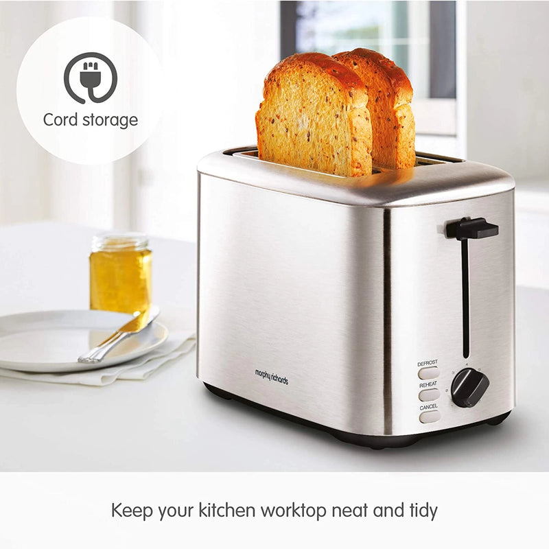 Morphy Richards Equip 2 Slice Stainless Toaster | 222067