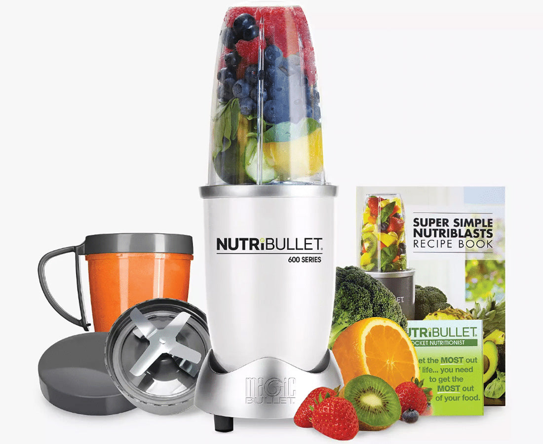 NutriBullet 8-Piece Nutrition Extractor Blender Juicer, 600 Watt ,Brand New
