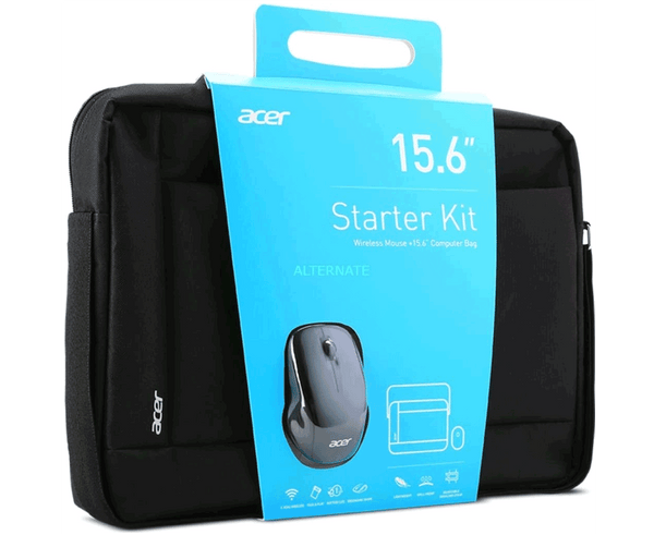 Acer 15.6" Laptop Case & Starter Kit