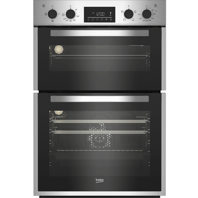 Beko 60cm Built-in RecycledNet™ High Specification Built-in Double Oven | BBDF26300X Beko Oven Euronics Ireland