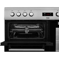 Beko 90cm Electric Range Cooker | KDVF90 Beko Range Cooker Euronics Ireland