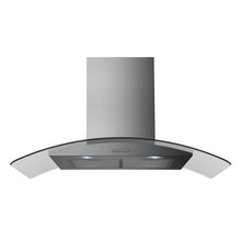 Belling 90cm Curved Chimney Hood | CHIM904GSTA