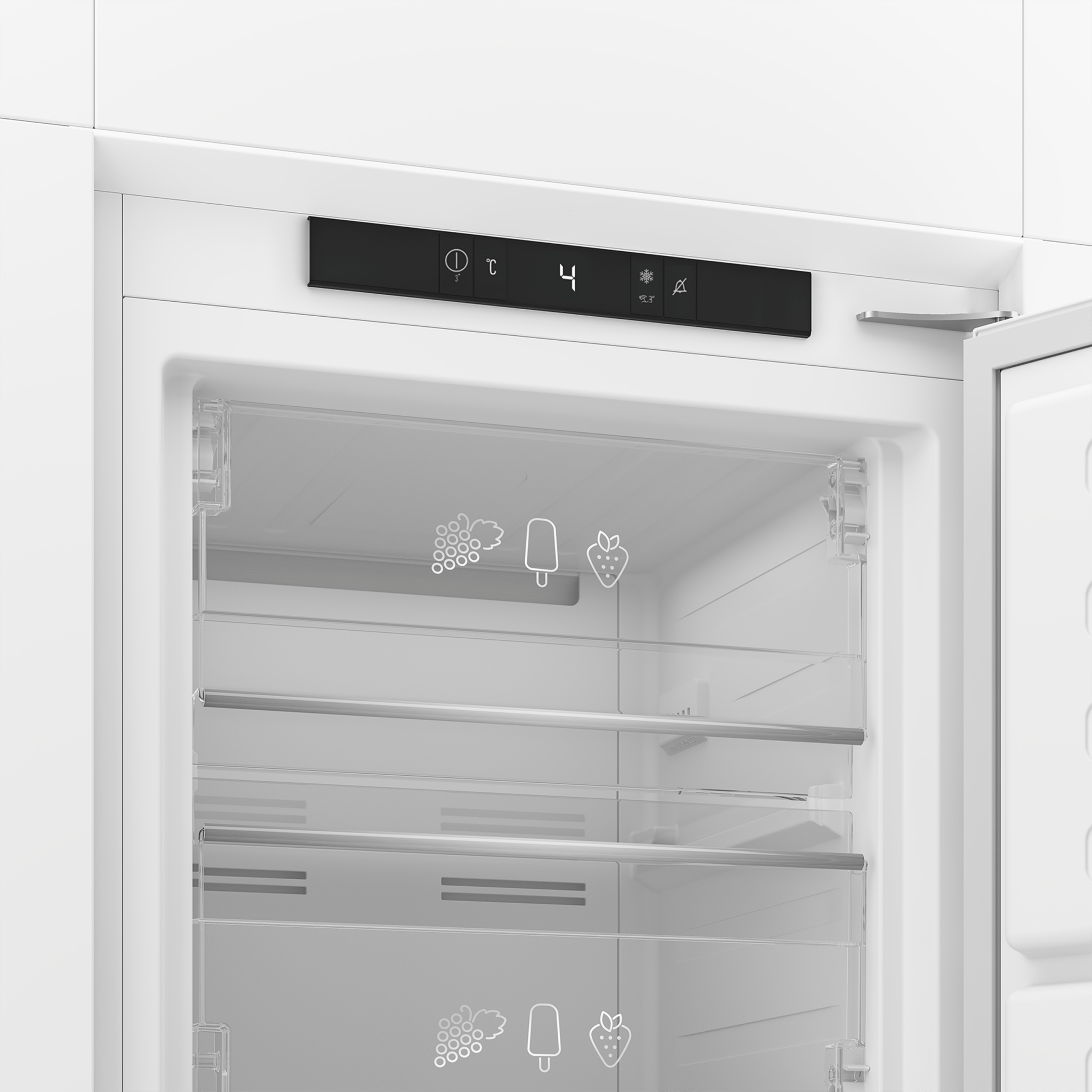 Blomberg Tall Integrated Frost Free Freezer | FNT3454i Blomberg Freezer Euronics Ireland