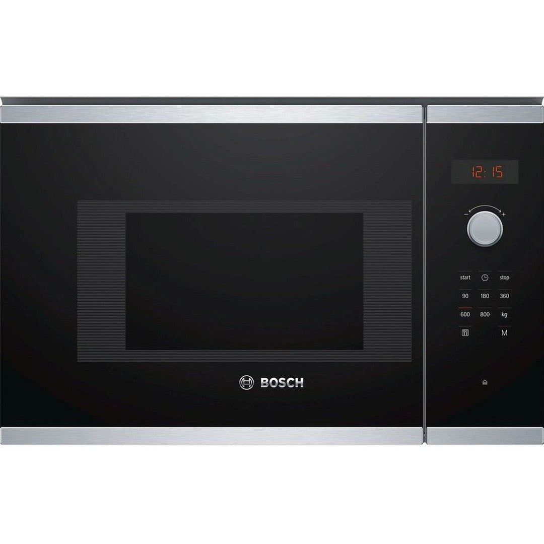 Bosch 20L Integrated Stainless Steel Microwave | BFL523MS0B Bosch Microwave Euronics Ireland