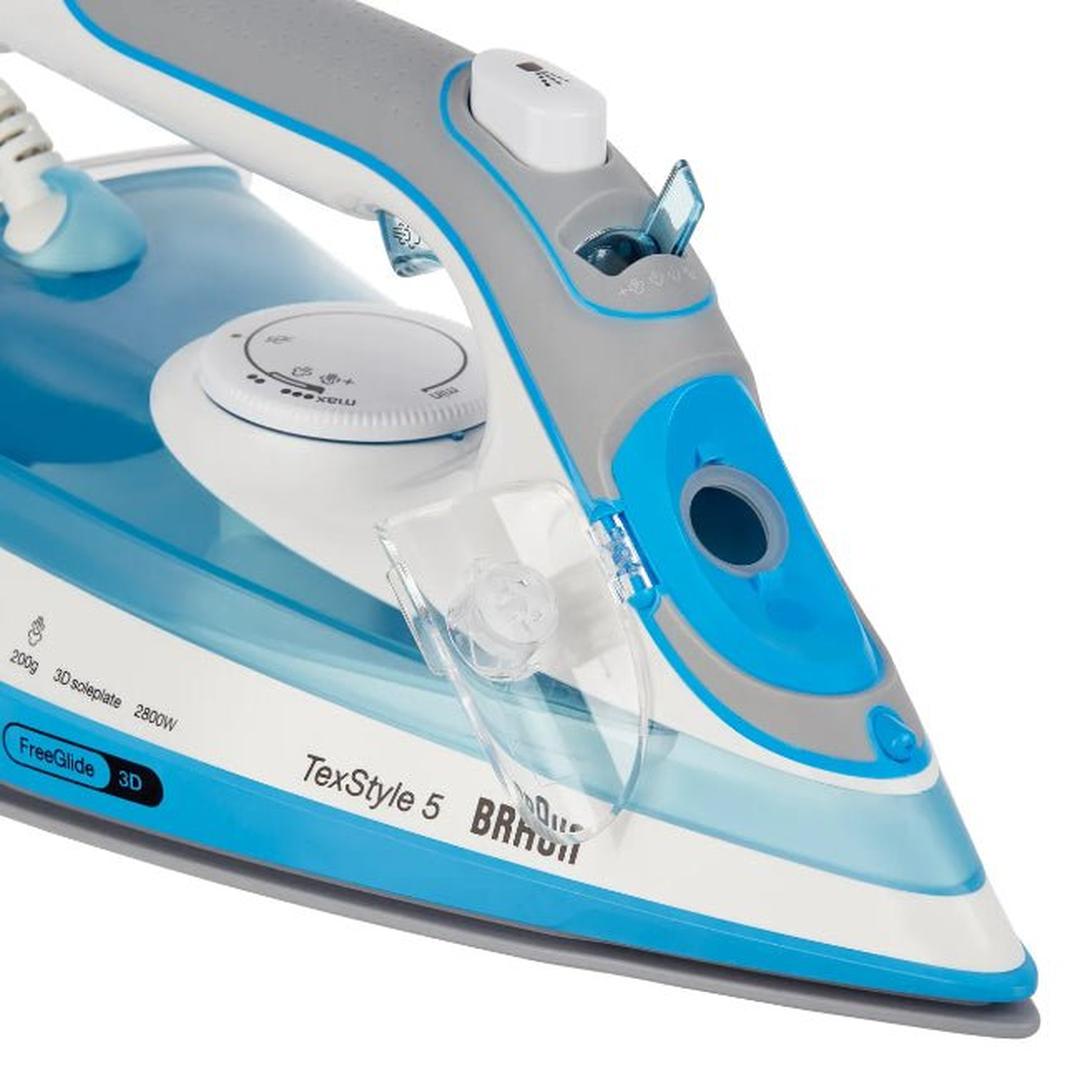 Braun TextStyle 5 Iron with FreeGlide 3D | SI5008BL Braun Irons Euronics Ireland
