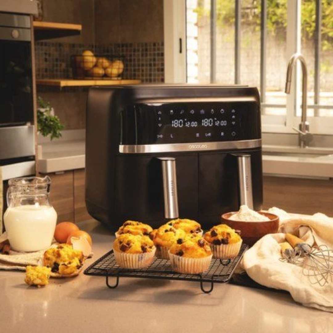 CECOTEC 9L Dual Air Fryer | 043380 Cecotec Air Fryer Euronics Ireland