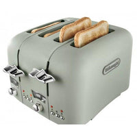 DeLonghi Argento Toaster | Flora Green DeLonghi Toaster Euronics Ireland