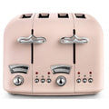 DeLonghi Argento Toaster | Flora Pink DeLonghi Toaster Euronics Ireland