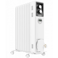 Dimplex 2Kw Oil Free Radiator with Timer | White Dimplex Radiator Euronics Ireland