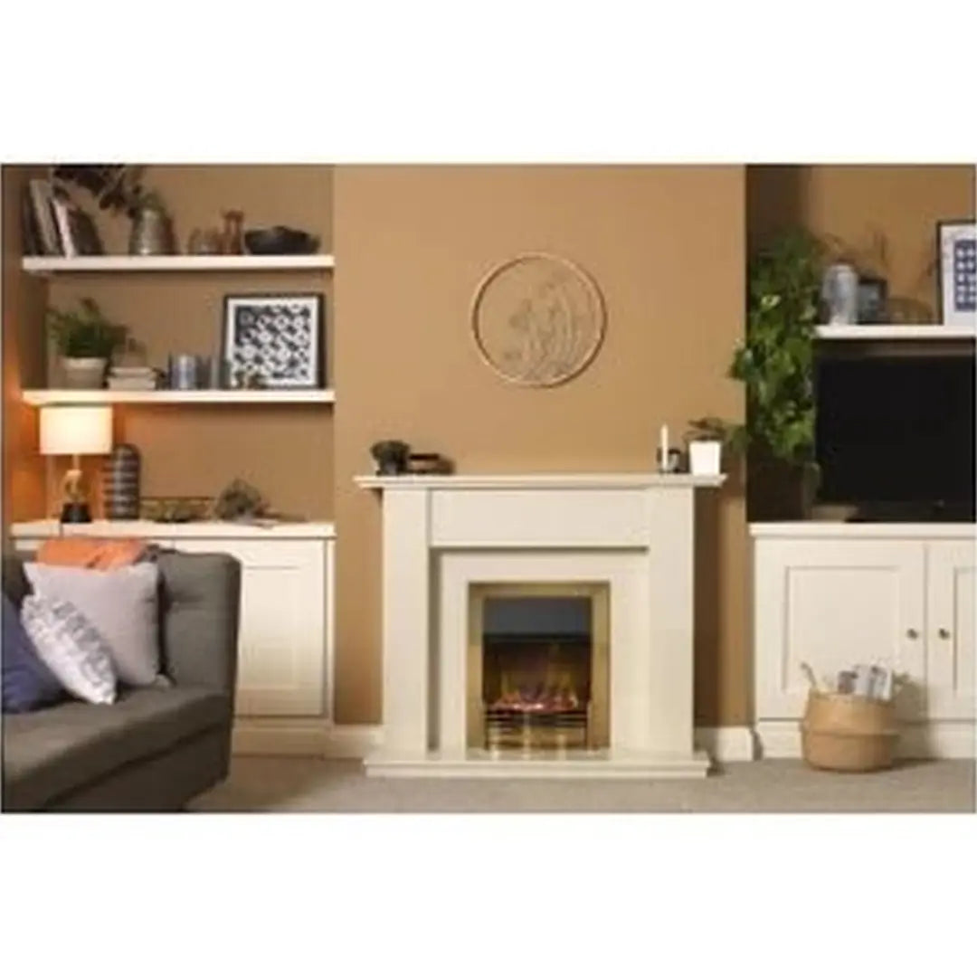 Dimplex Dumfries Optiflame 3D Inset Electric Fire | Brass Dimplex Electric Fire Euronics Ireland