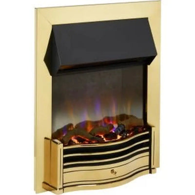 Dimplex Dumfries Optiflame 3D Inset Electric Fire | Brass Dimplex Electric Fire Euronics Ireland