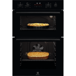 Electrolux Surround Cook Built In Double Oven Black | EDFDC46K
