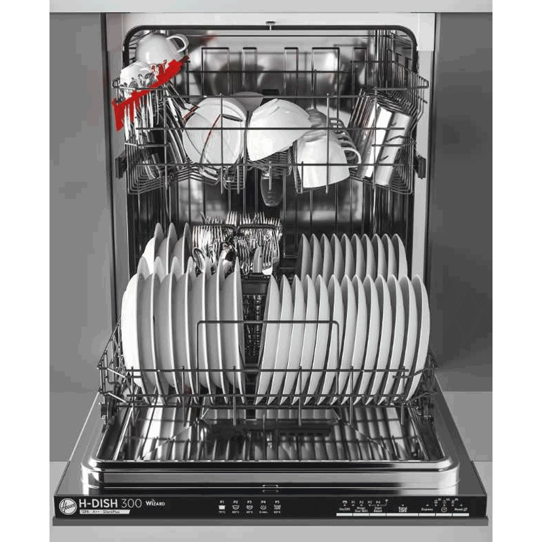 Hoover 13 Place Integrated Dishwasher | HRIN2L360PB-80 Hoover Dishwasher Euronics Ireland
