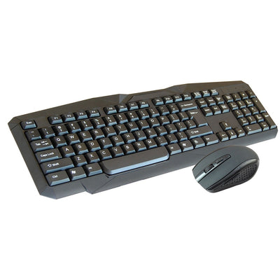 Infapower Wireless Keyboard & Mouse Desktop Set Black | 211951 Microsoft Keyboard Euronics Ireland
