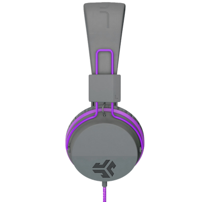JLAB JBuddies Studio Headphones | Grey / Purple JLAB Headphones Euronics Ireland