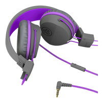 JLAB JBuddies Studio Headphones | Grey / Purple JLAB Headphones Euronics Ireland