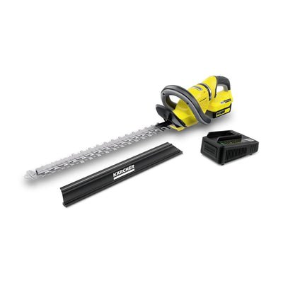 Karcher HGE 18-50 Cordless Hedge Trimmer | Yellow Karcher Hedge Trimmer Euronics Ireland
