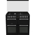 Leisure 100cm Chefmaster Dual Fuel Range Cooker | CC100F521K Leisure Range Cooker Euronics Ireland