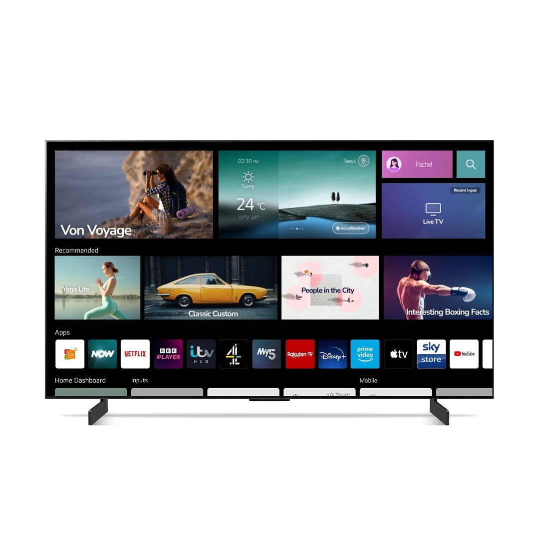 LG 42" C2 HDR Ultra OLED Smart TV | OLED42C24LA.AEK LG TV Euronics Ireland