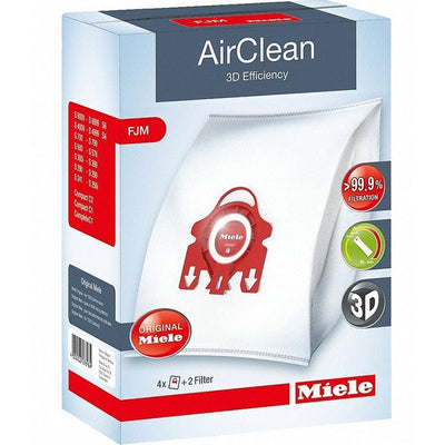 Miele HyClean 3D Efficiency Dustbags | FJM Miele Vacuum Accessories Euronics Ireland