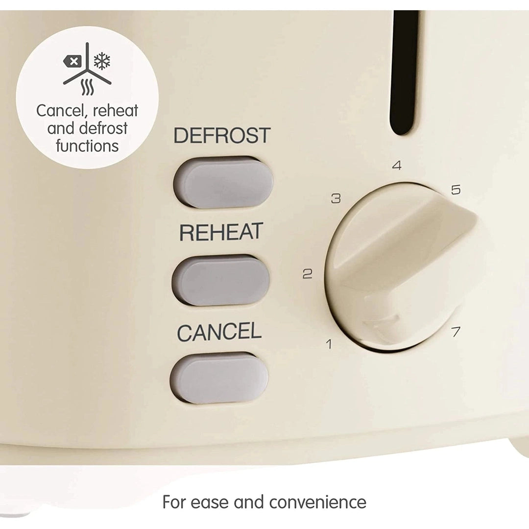 Morphy Richards Equip 2 Slice Cream Toaster | 222065 Morphy Richards Toaster Euronics Ireland