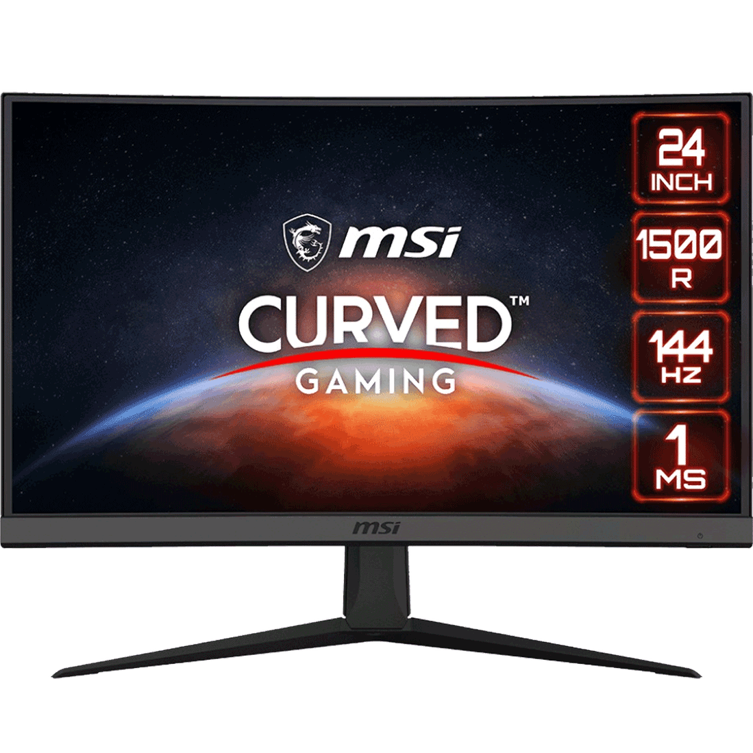 MSI 24" Curved Gaming Monitor MSI Monitor Euronics Ireland