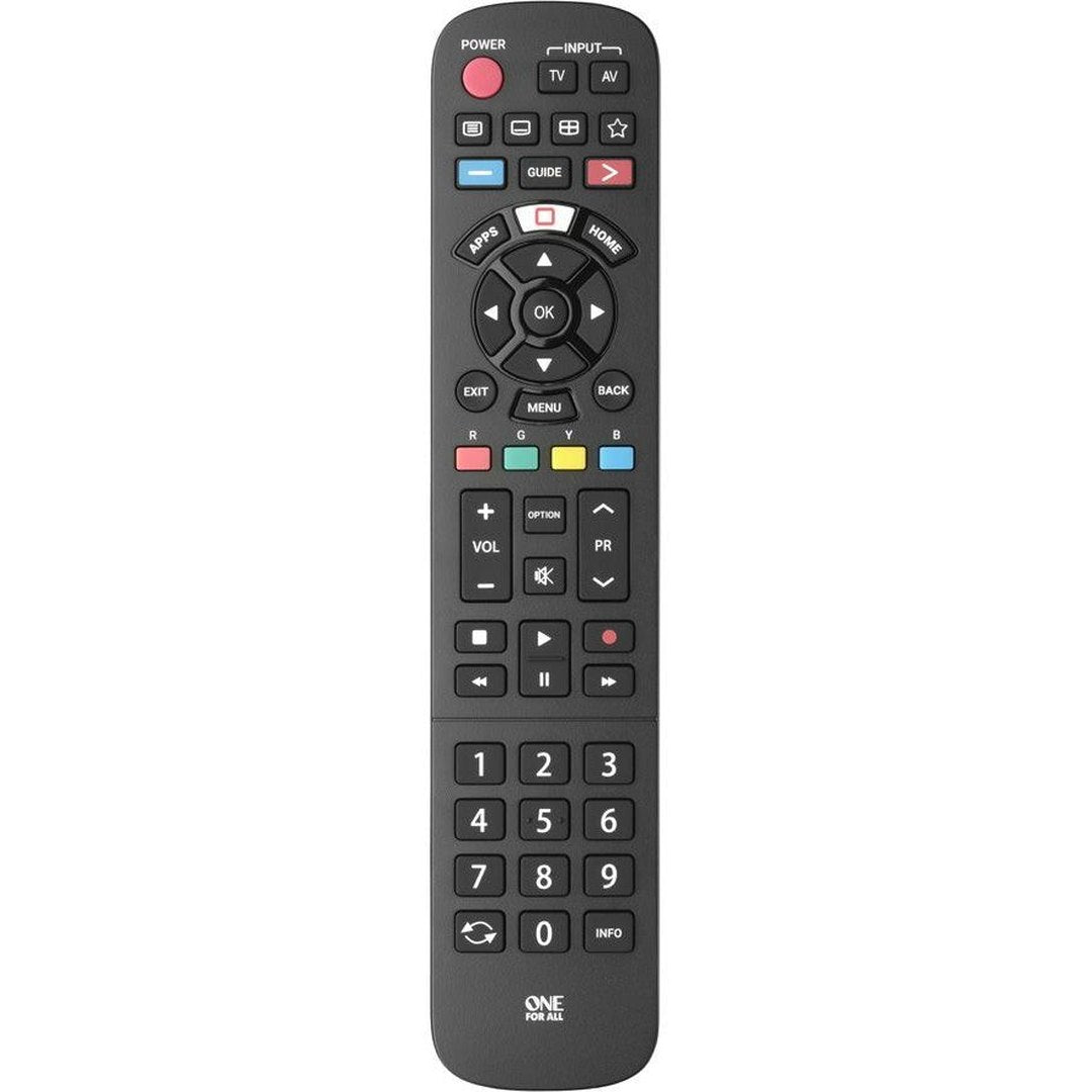 One For Panasonic Universal Remote Control | URC4914 One4All Remote Control Euronics Ireland
