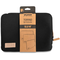 Port Designs Torino 14" Laptop Sleeve | Black Port Laptop Bag Euronics Ireland
