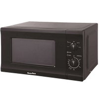 Powerpoint 700W Black Microwave | P22720CPMBL