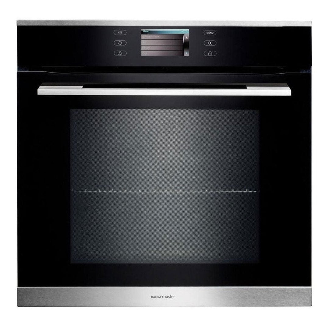 Rangemaster PyroClean Single Oven | RMB610PBL/SS Rangemaster Oven Euronics Ireland