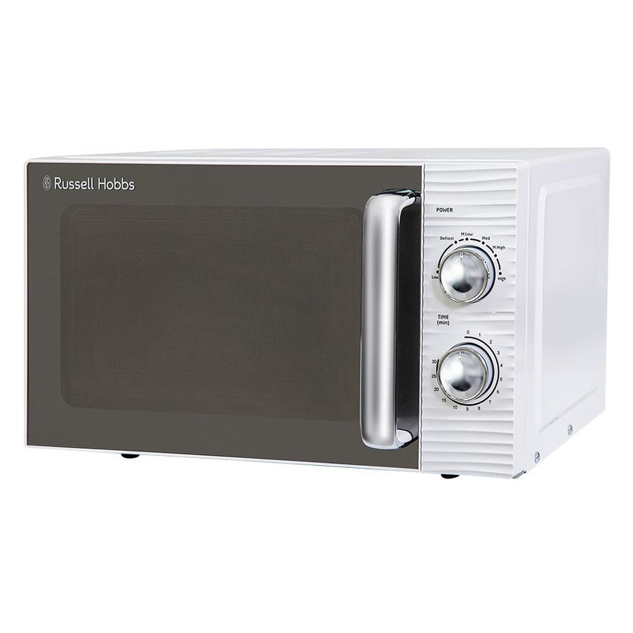 Russell Hobbs 700w Inspire White Microwave | RHM1731 Russell Hobbs Microwave Euronics Ireland