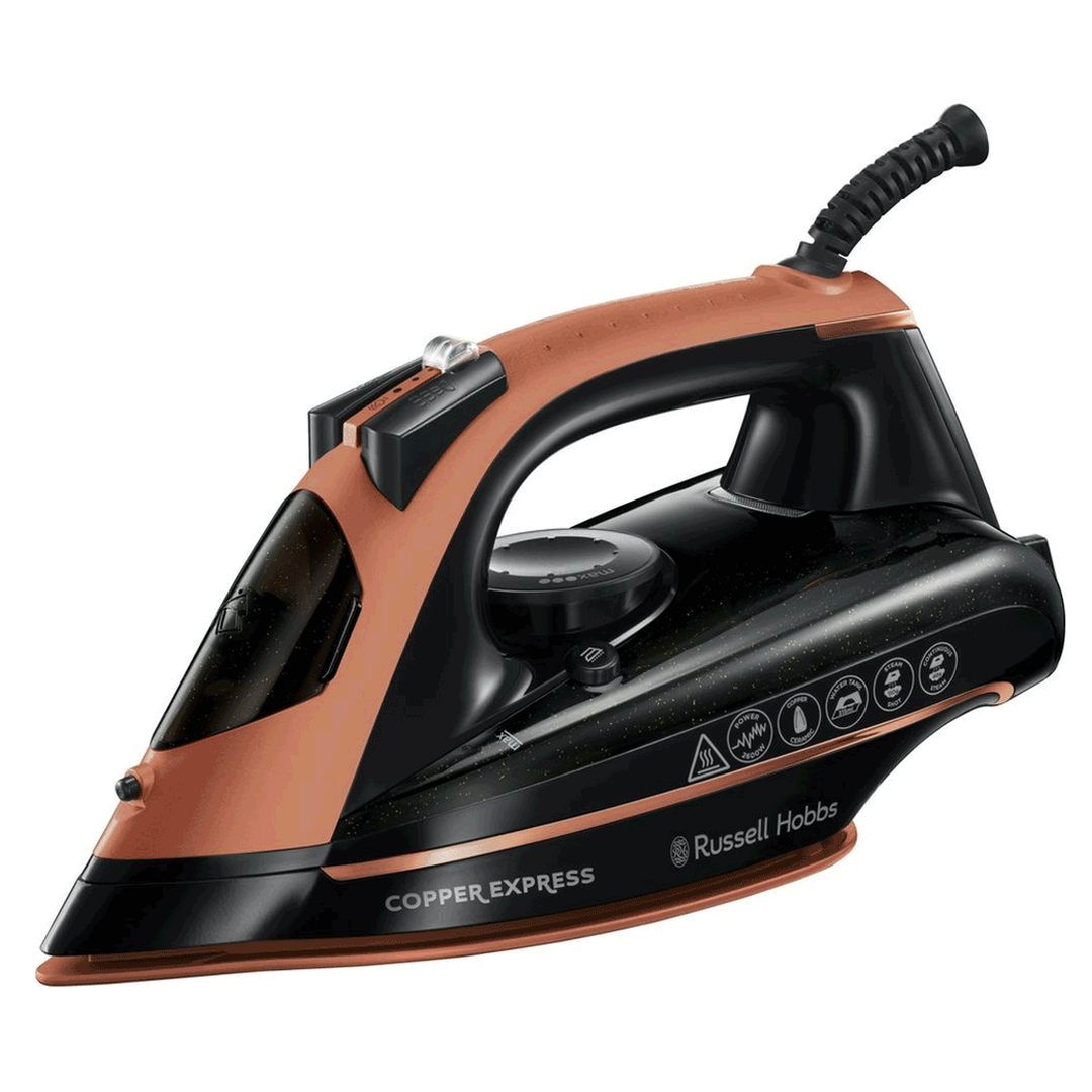 Russell Hobbs Copper Express 2600w Steam Iron Russell Hobbs Iron Euronics Ireland