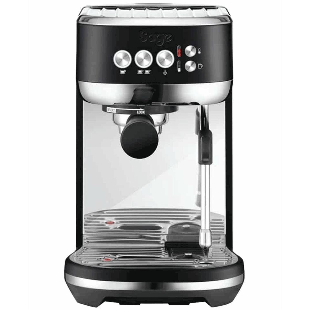Sage Espresso The Bambino Plus Coffee Machine Black Truffle | SES500BTR4GUK1 Sage Coffee Machine Euronics Ireland
