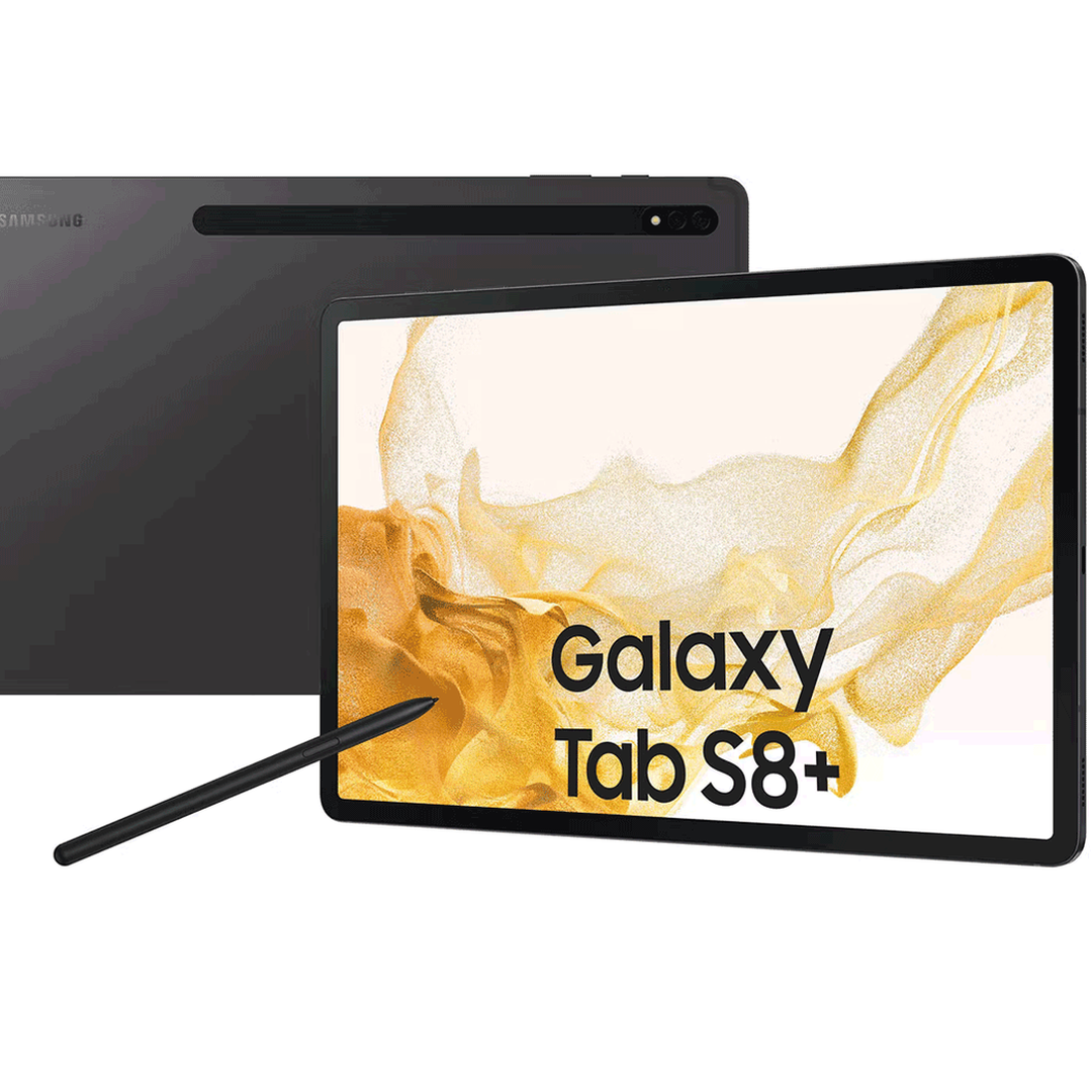 Samsung Galaxy Tab S8+ 12.4" | 128GB | Graphite Samsung Tablet Euronics Ireland