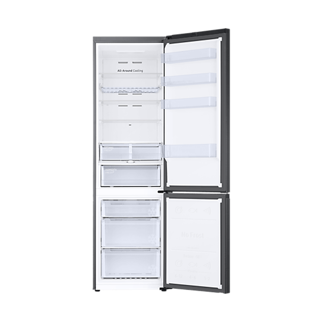 Samsung Series 5 Classic Fridge Freezer with SpaceMax Technology Black | RB38C605DB1/EU Samsung Fridge Freezer Euronics Ireland