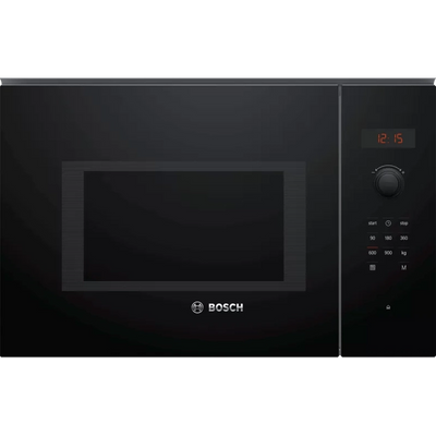 Serie | 4 BOSCH built-in microwave 59 x 38 cm Black | BFL553MB0B Bosch Microwave Euronics Ireland