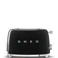 Smeg 50's Retro Style 2 Slice Toaster | Black Smeg Toaster Euronics Ireland