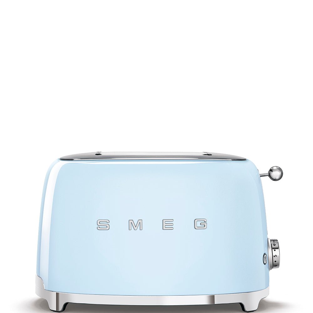 Smeg 50's Retro Style 2 Slice Toaster | Pastel Blue Smeg Toaster Euronics Ireland