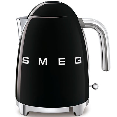 Smeg Retro 50's Style 1.7 Litre Kettle | Black Smeg Kettle Euronics Ireland
