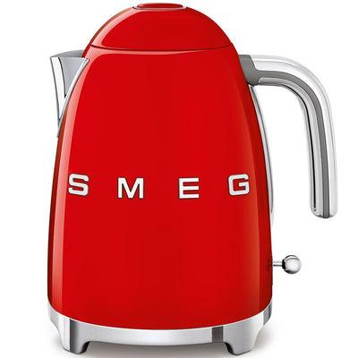 Smeg Retro 50's Style 1.7 Litre Kettle | Red Smeg Kettle Euronics Ireland