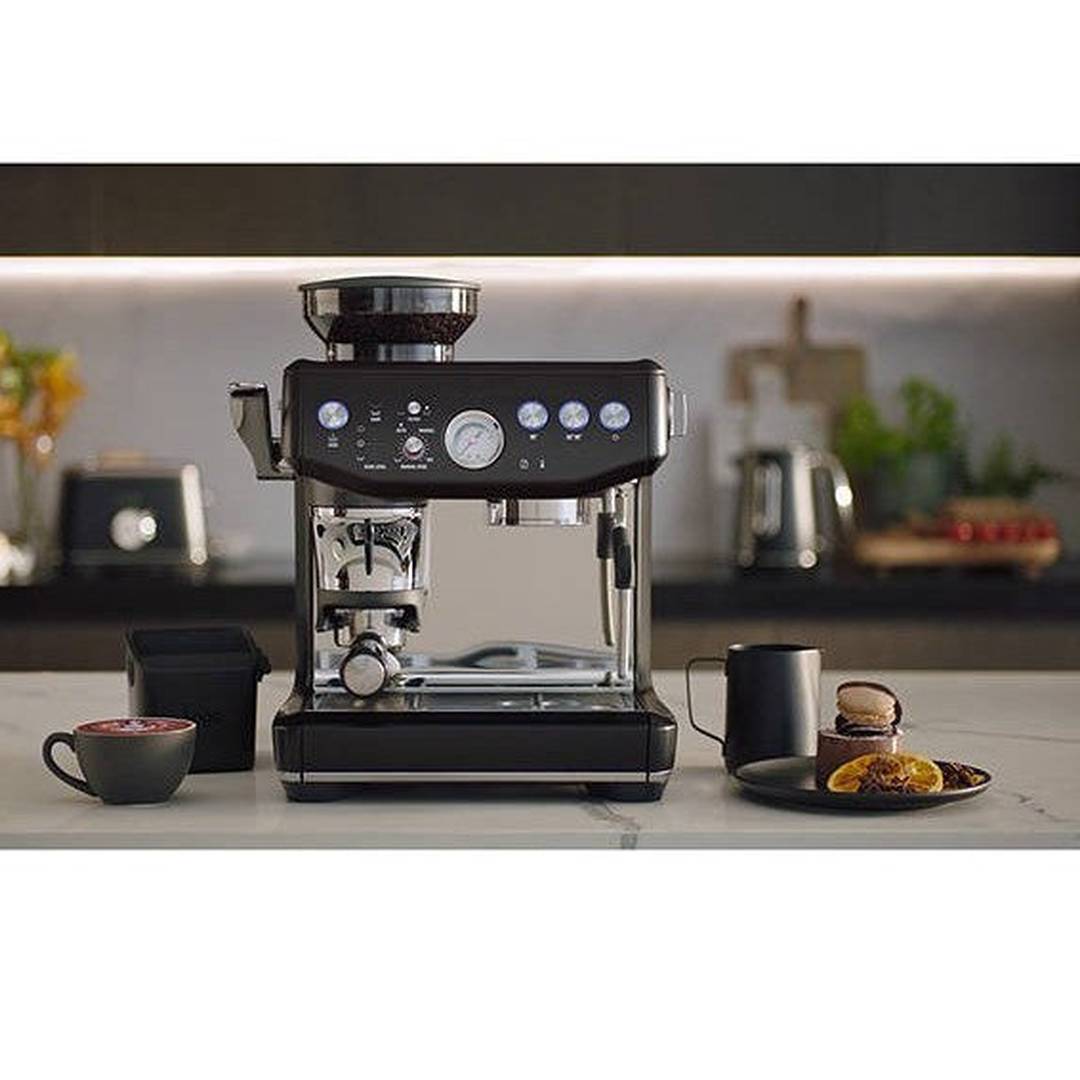 The Barista Express™ Impress by Sage | Black Sage Coffee Machine Euronics Ireland
