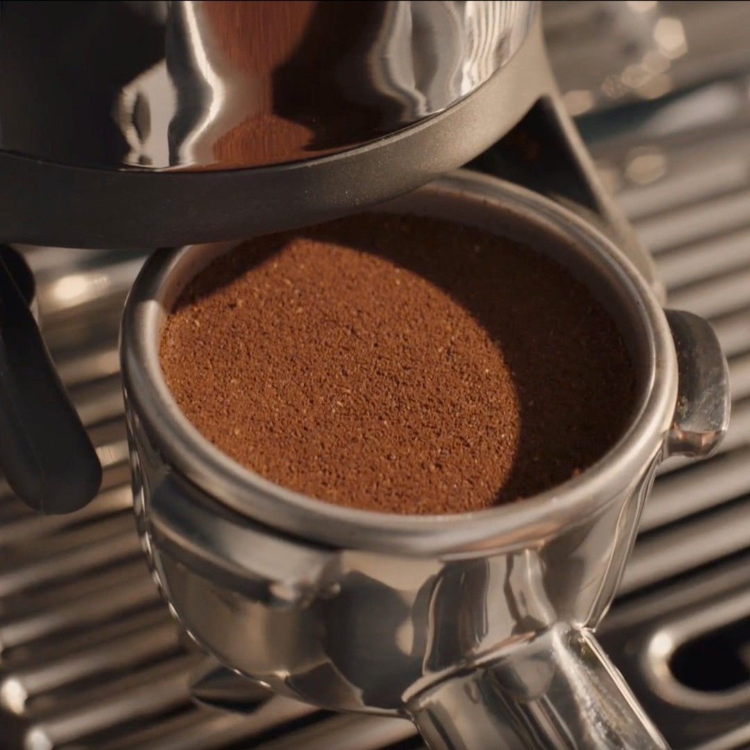 The Barista Express™ Impress by Sage Stainless Steel | SES876BSS4GUK1 Sage Coffee Machine Euronics Ireland