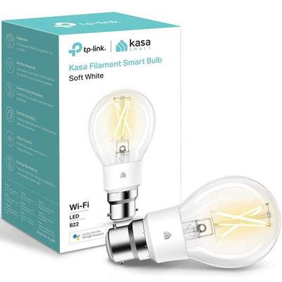 TP-Link Kasa Filament Smart Bulb | Soft White | Bayonet TP-Link Smart Bulb Euronics Ireland