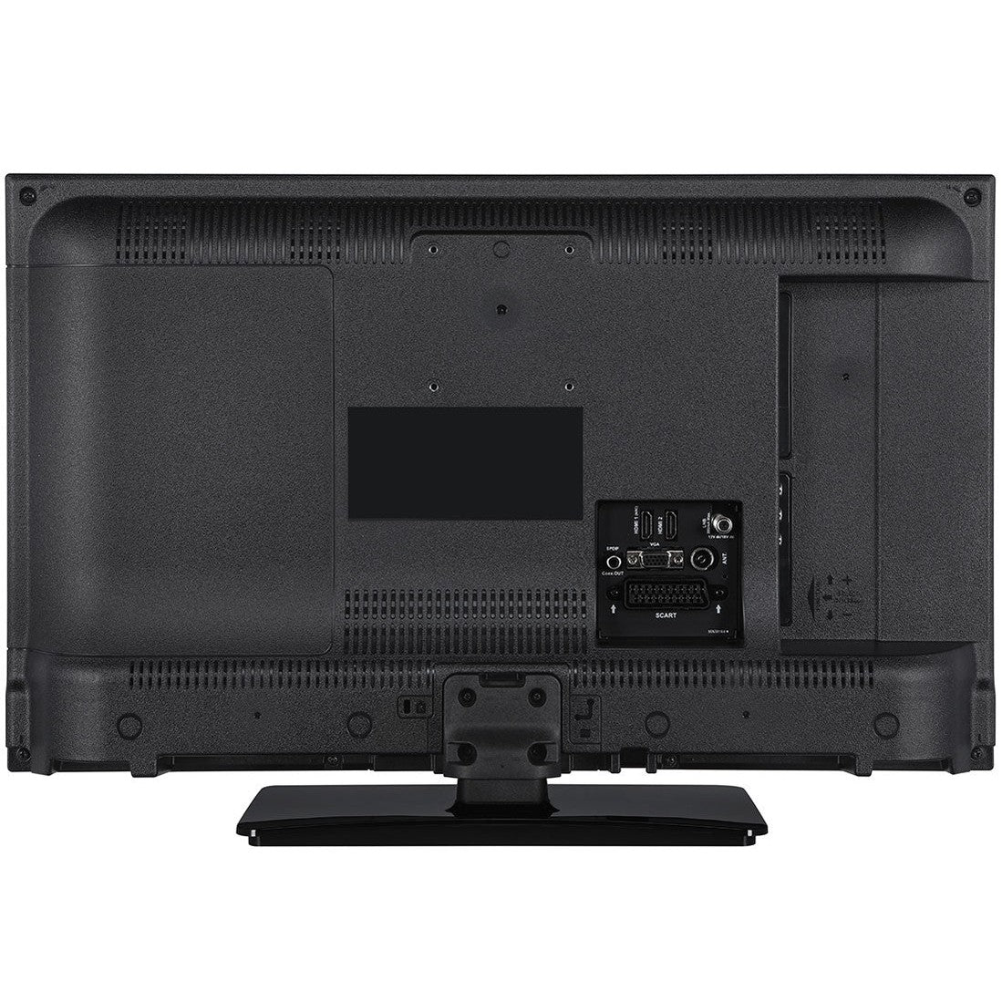 Walker WPT2421SAT 24-inch TV, rear view showing the connection ports