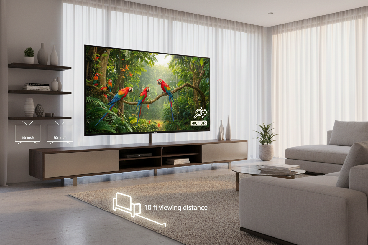Best 65 Inch TV Ireland: Top 65” Smart & 4K TVs for Irish Homes