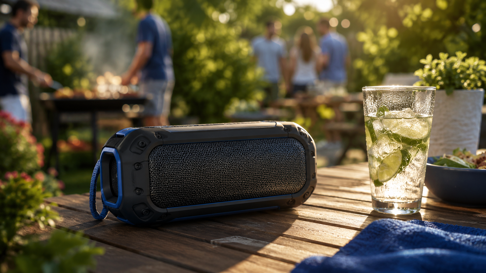 What to look for in an outdoor speaker — water resistance, battery and loudness — plus solid picks for the garden, the beach and the barbecue.